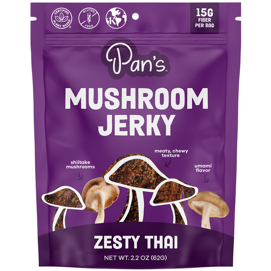 Zesty Thai Mushroom Jerky J0