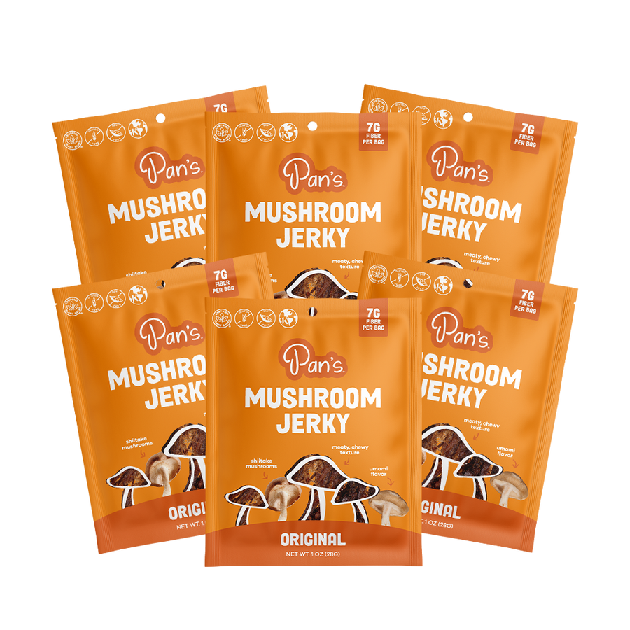 Original Mushroom Jerky - Single Serve Pack I5