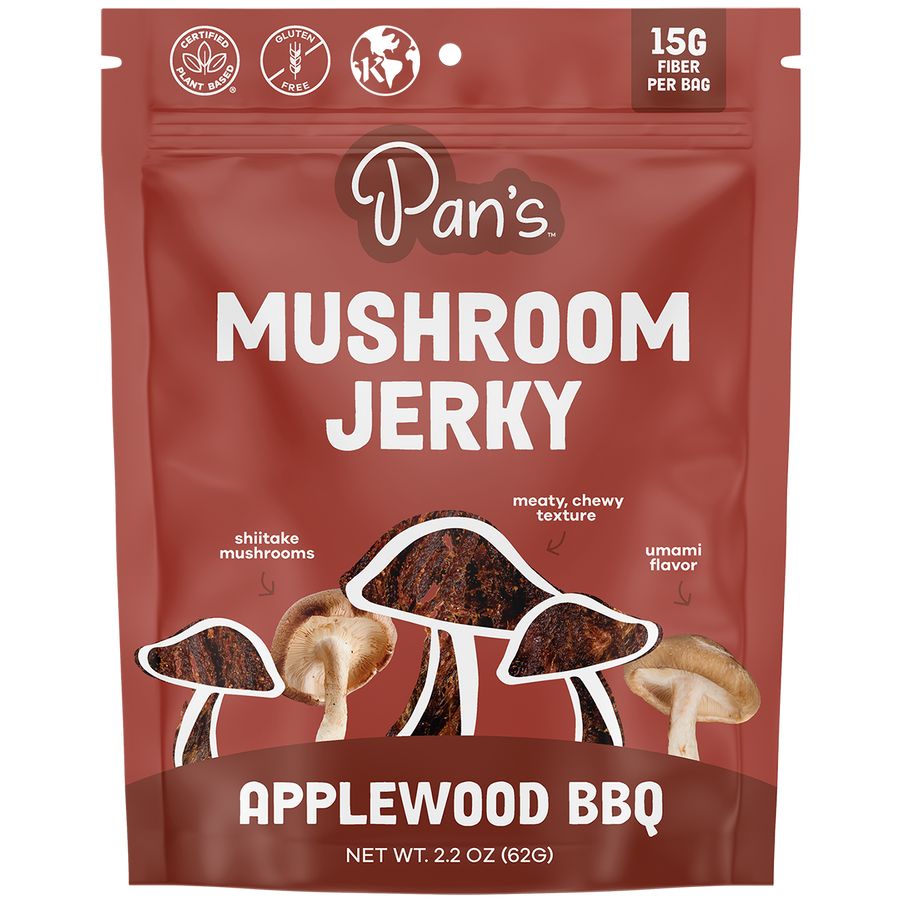 Applewood BBQ Mushroom Jerky O8