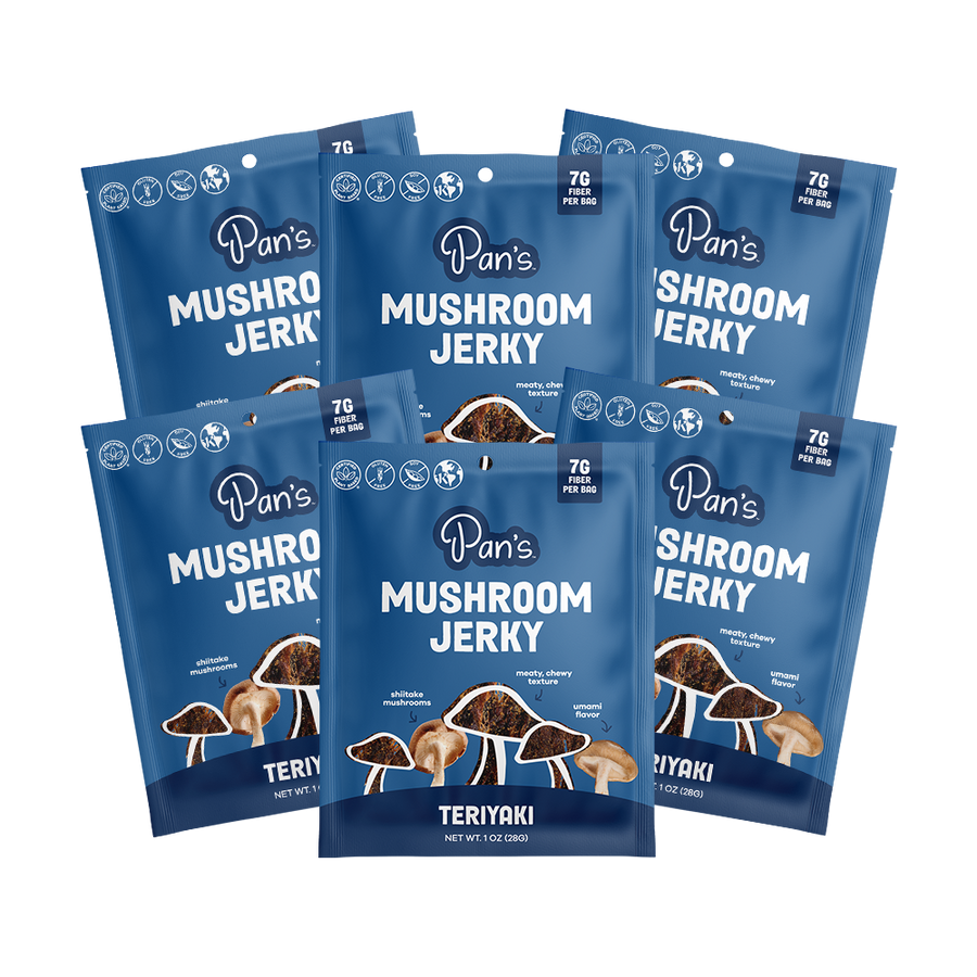 Teriyaki Mushroom Jerky - Single Serve Pack P3