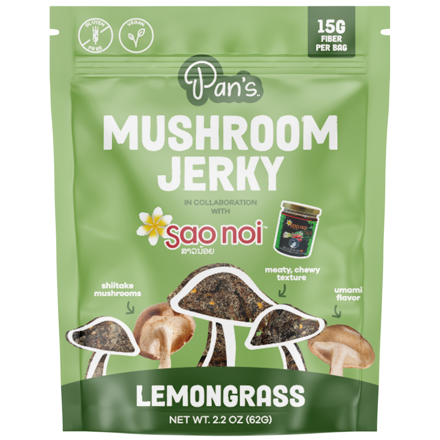 *Limited Edition* Lemongrass Mushroom Jerky V6